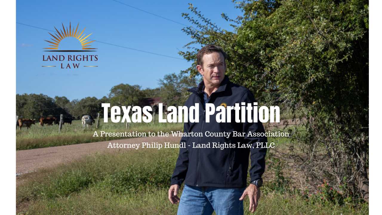 Texas Land Partition